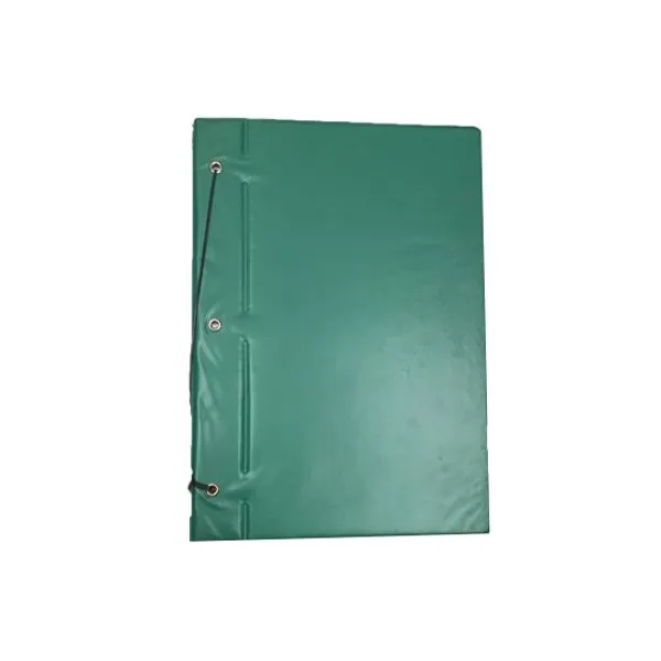 Carpeta con cordon cyb n.° 5 t/ofic.tela industrial alta/apaisada verde