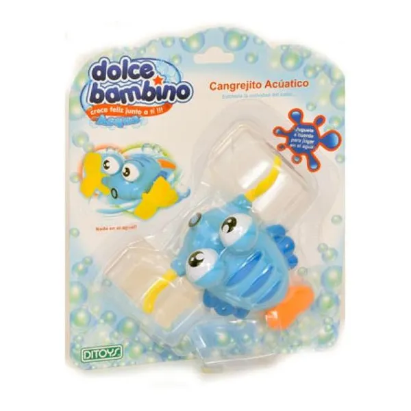 Cangrejito acuatico dolce bambino