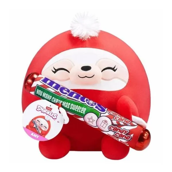 Snackles christmas sloth & mentos (oso perezoso de 35 cm)