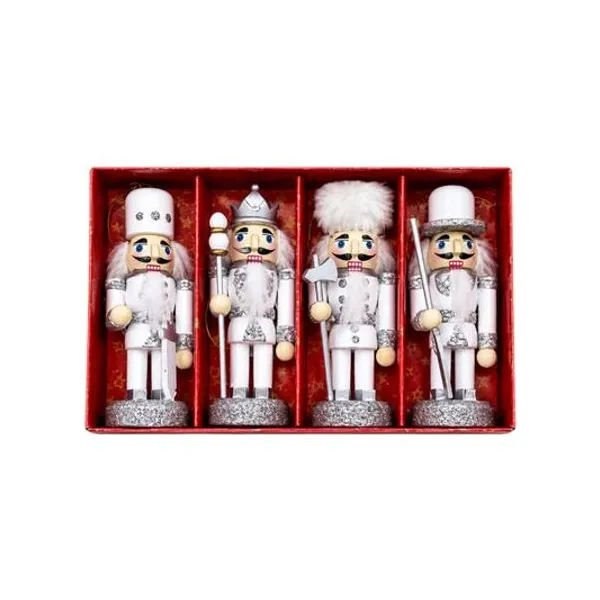 Adorno cascanueces de madera 10 cm x4 en caja