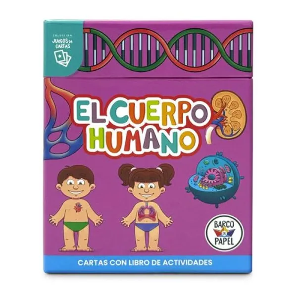 El cuerpo humano-cartas con libro de actividades