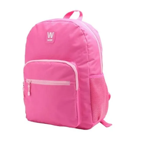 Wbr mochila 17" espalda -escolar- "fucsia
