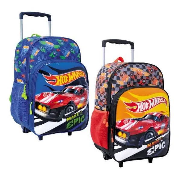Hot Wheels mochila 16" carro -epic line- surtido