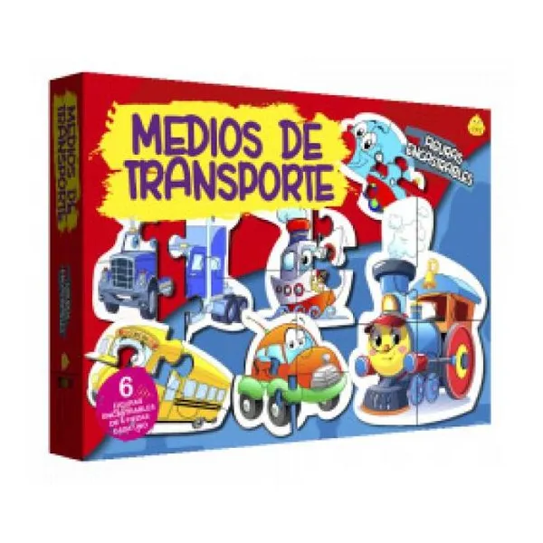 Rompecabezas: 4p medios de transporte