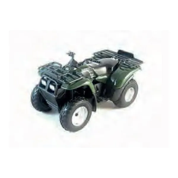 Welly 1:12 atv kawasaki prairie 400 4x4 verde militar 62181x-w
