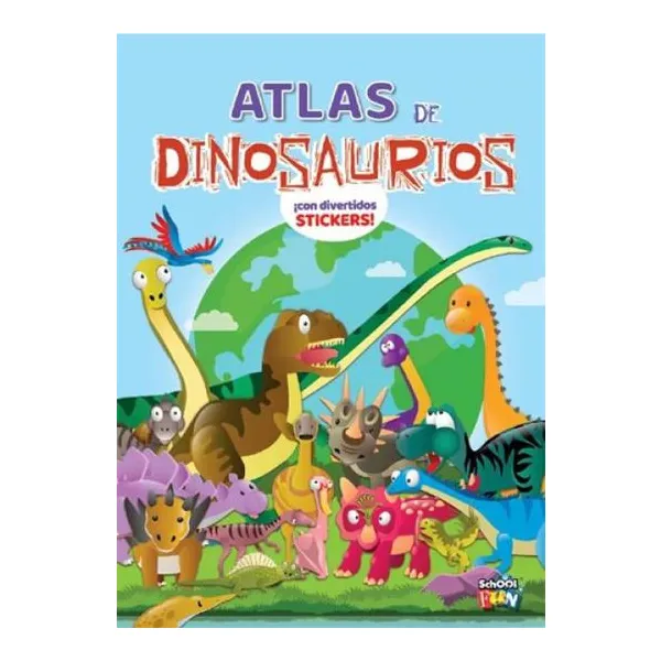Atlas de dinosaurios 20 28 cm