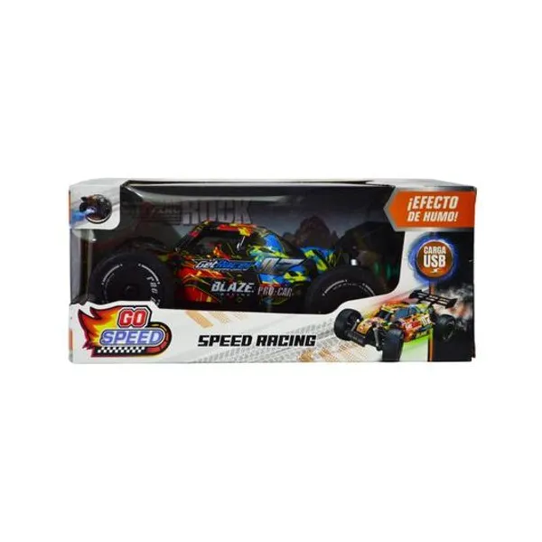 Auto con luz a radio control usb 25x11x14 cm