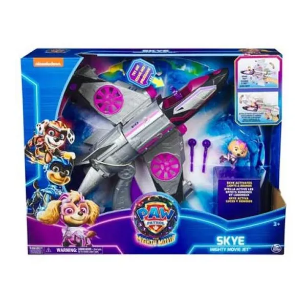 Paw Patrol -the mighty movie transforming jet avión