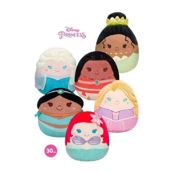 Squishmallows Disney princesas peluche coleccionable 20,32 cm surtido