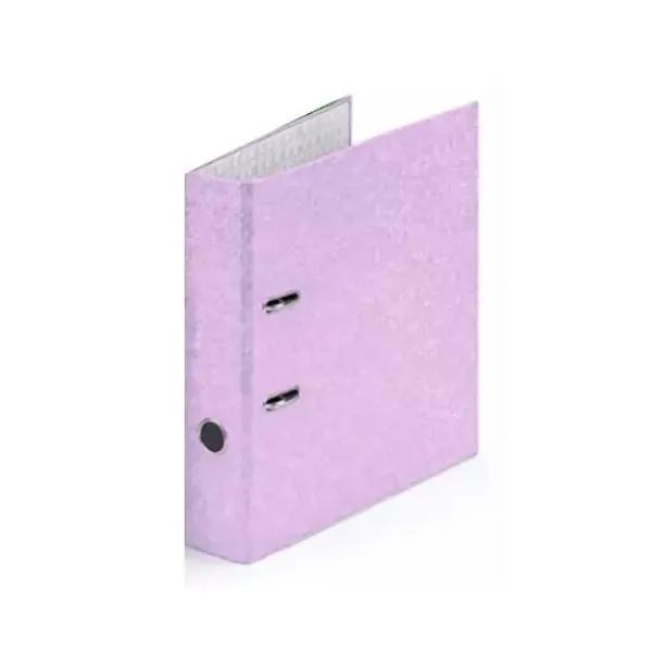 Bibliorato forrado pvc a4 glitter rosa l/ancho 75 mm