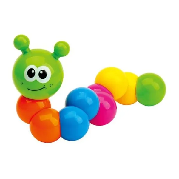 Didáctico gusano articulado pequeño