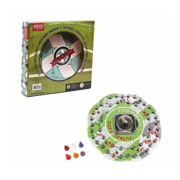 Juego futbolmatic 27x26x4.5 cm habano