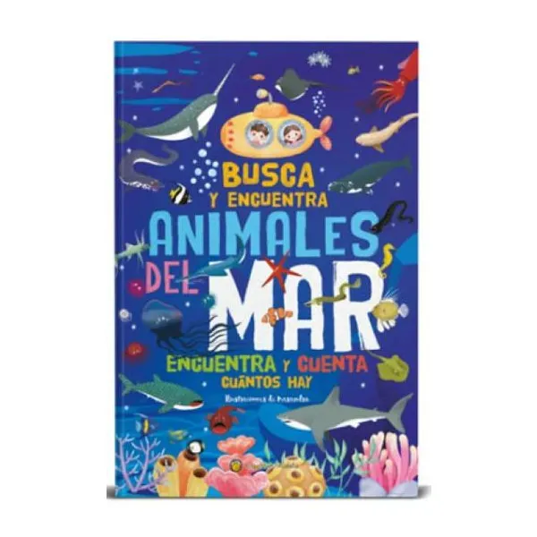 Busca y encuentra animales del mar