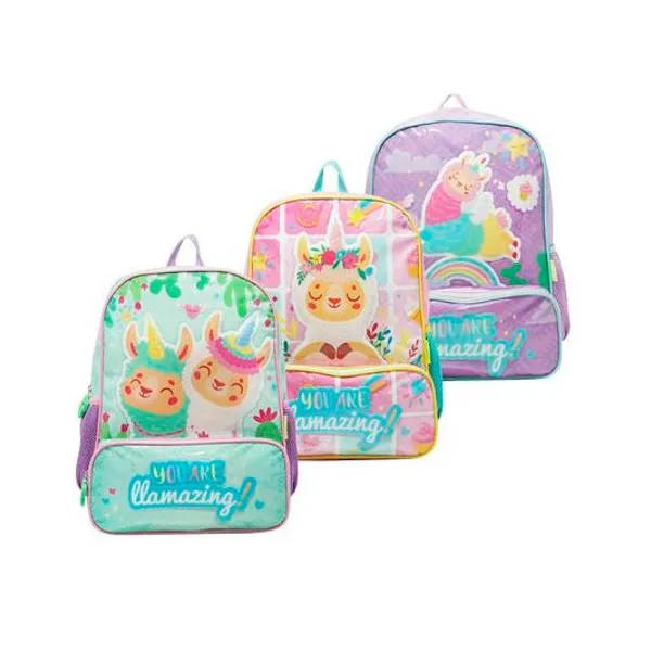 Mochila 16" espalda llamas x1 surtido lsyd