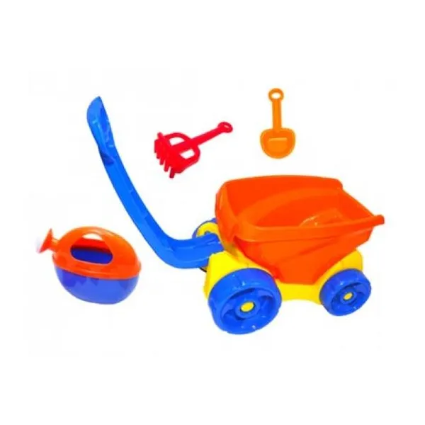 Carrito de arrastre en red + 2 accesorios con regadera