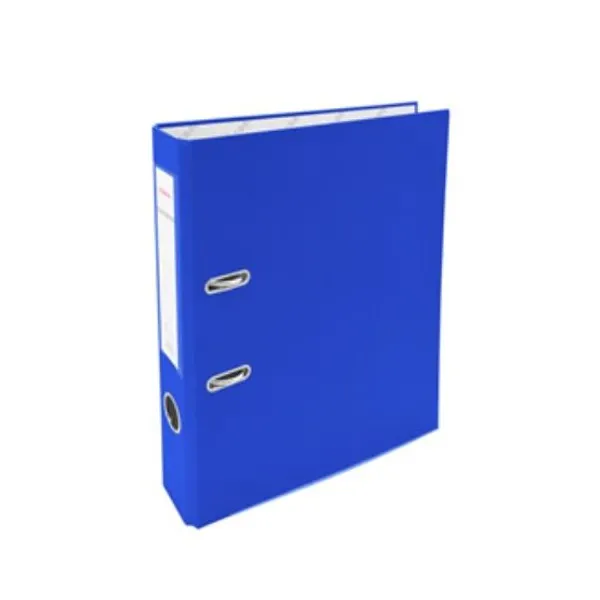 Bibliorato forrado pvc a4 azul francia l/angosto 50 mm