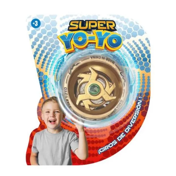 Súper yo-yo metalizado