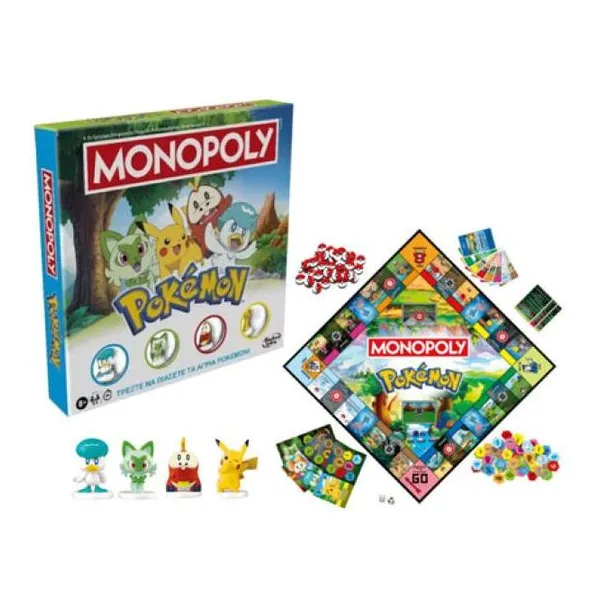 Hasbro family monopoly - juego pokemon