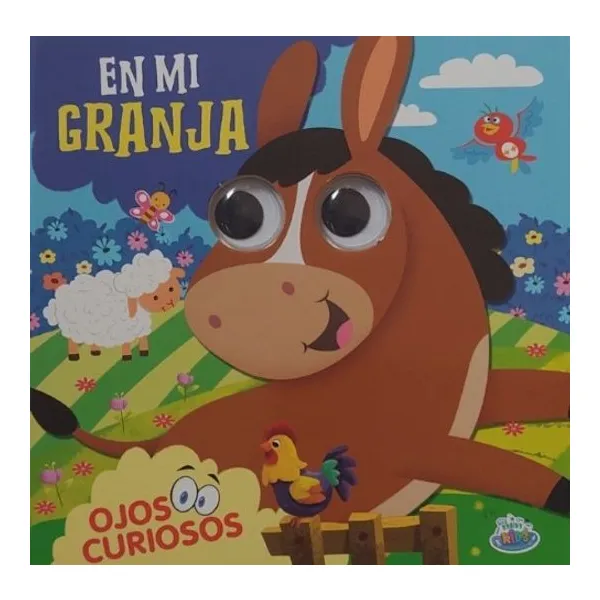 En mi granja. ojos curiosos