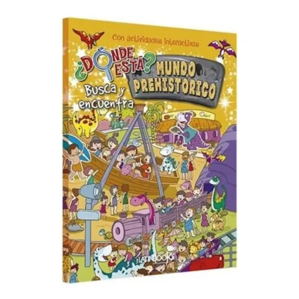 Busca y encuentra - mundo prehistorico