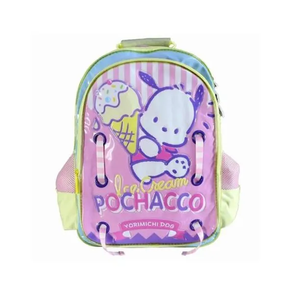 Mochila 18" espalda pochacco sanrio game Cresko
