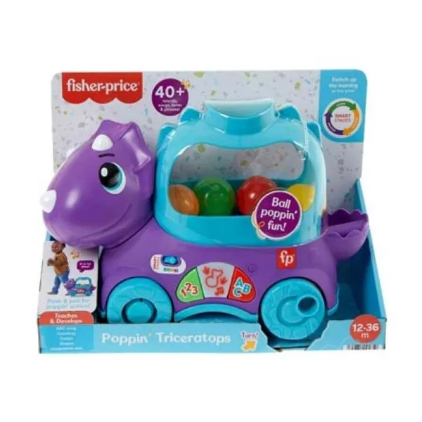 Arrastre fisher price dino pelotitas divertidas