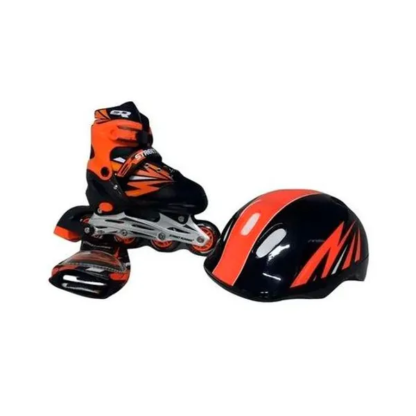 Rollers abec-7 con set de proteccion naranja