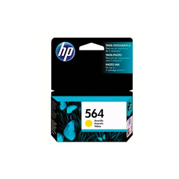 Cartucho HP liquidacion original 564- cb320wl amarillo