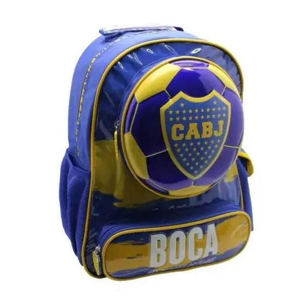 Mochila 16" espalda Boca Juniors Cresko