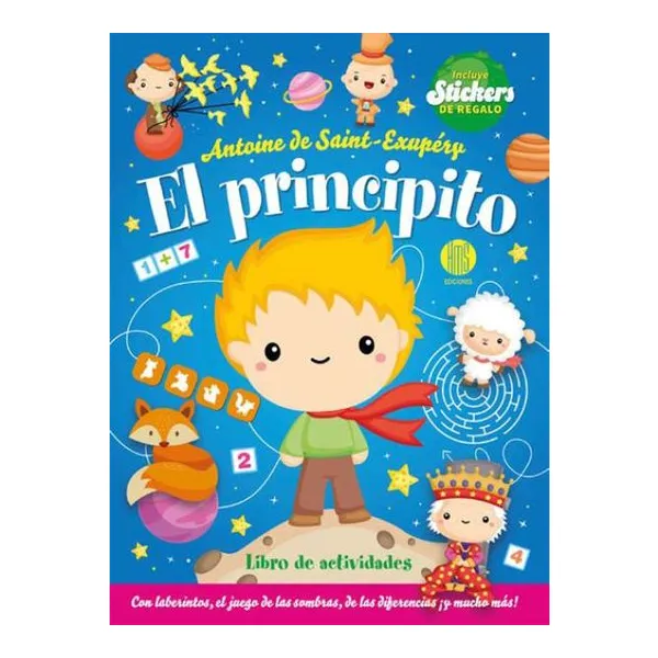 El principito con stickers. 32 pag