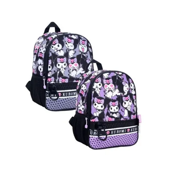 Mochila 12" espalda kuromi caritas x unidad colores surtidos