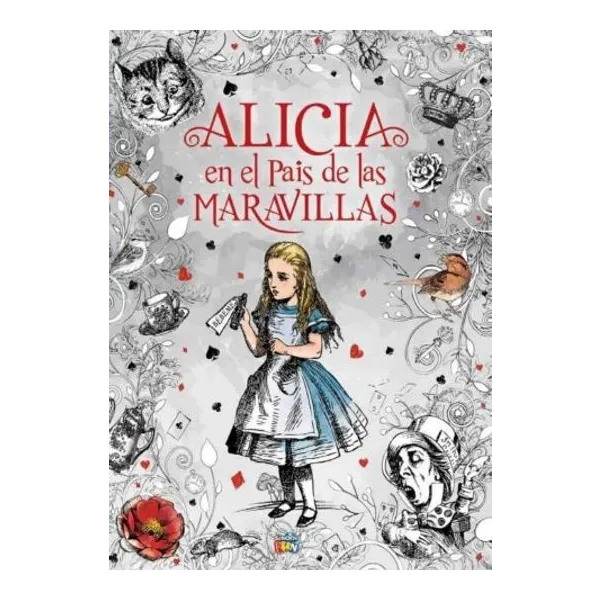 Alicia en el pais de las maravillas para colorear