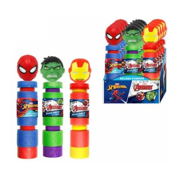 Marvel - lanzador de agua 33 cms - surtidos