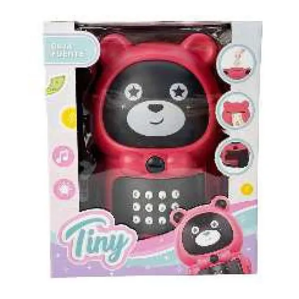Caja fuerte osito con luz y sonido Tiny