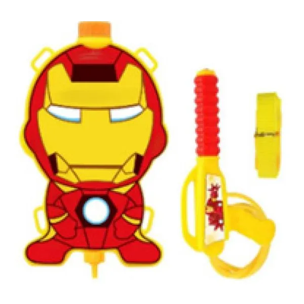 Mochila de agua iron man 28 x18 x6 cm