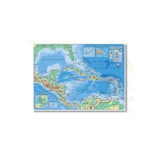 Block mapas m.c.n.° 6 América central fp 35 x50 x25 unid.