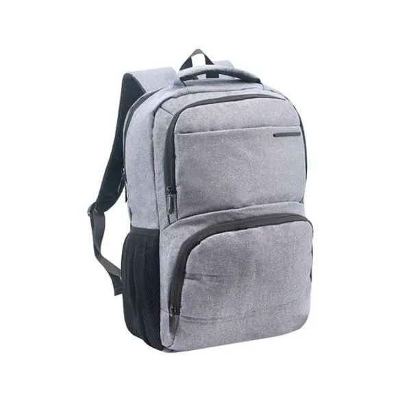 Mochila 18.5" espalda portanotebook usb gris unicross