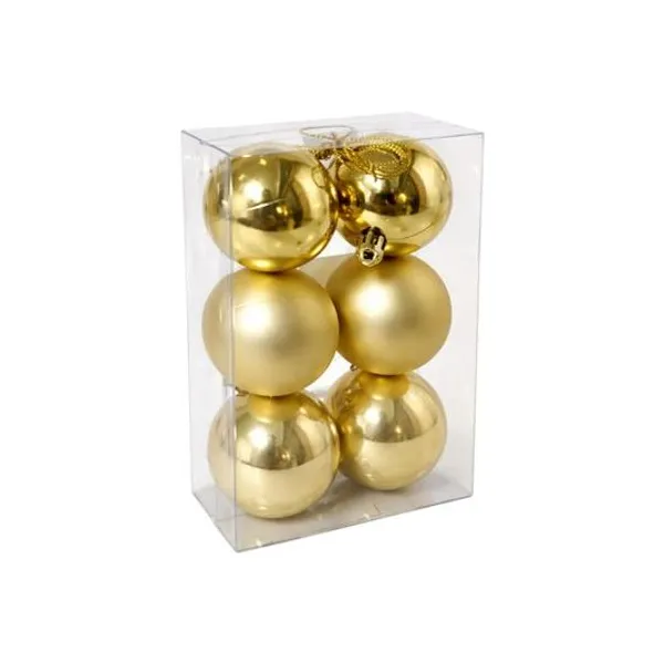 Borlas variadas doradas 5 cm caja x6