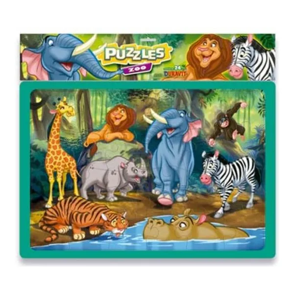 Puzzle zoo cuadro 24 pzas a.04