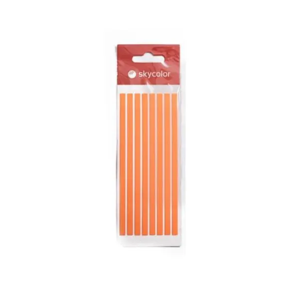 Banderitas adhesivas skycolor resaltadoras fluo naranja 160 unid.