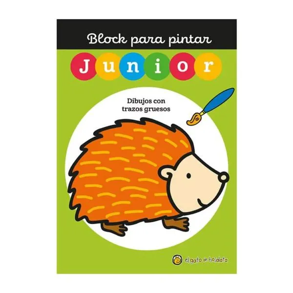 Block para pintar junior- erizo