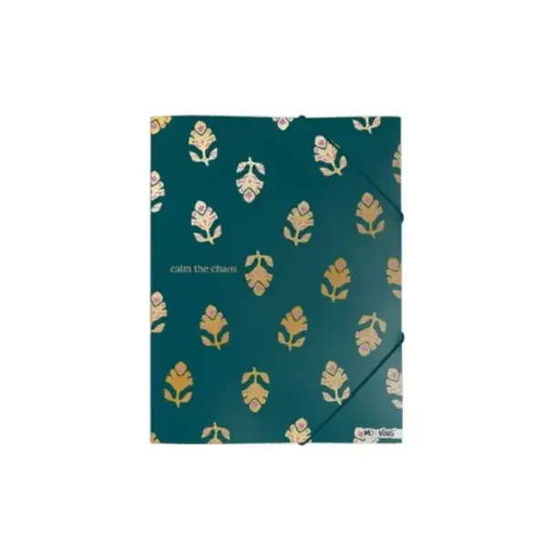 Carpeta 3 sol.para dibujo Mooving oficio con elast.boho