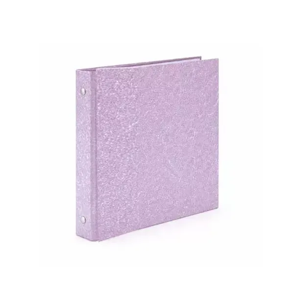 Carpeta escolar the-pel forrada pvc glitter rosa