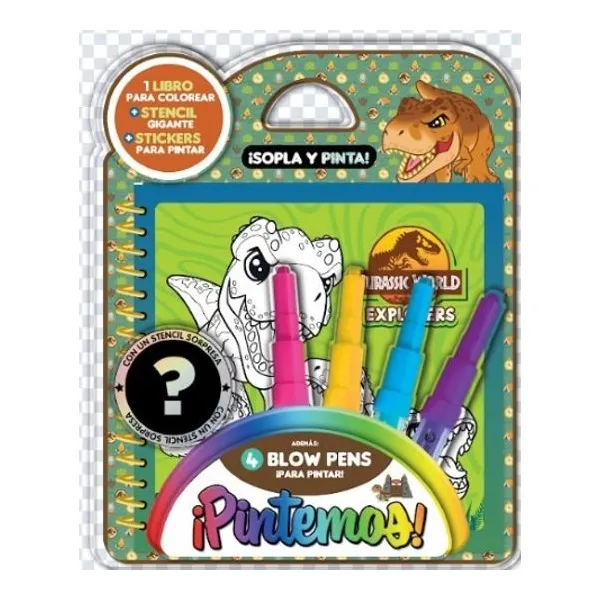 Blister pintemos n.° 1 – jurassic
