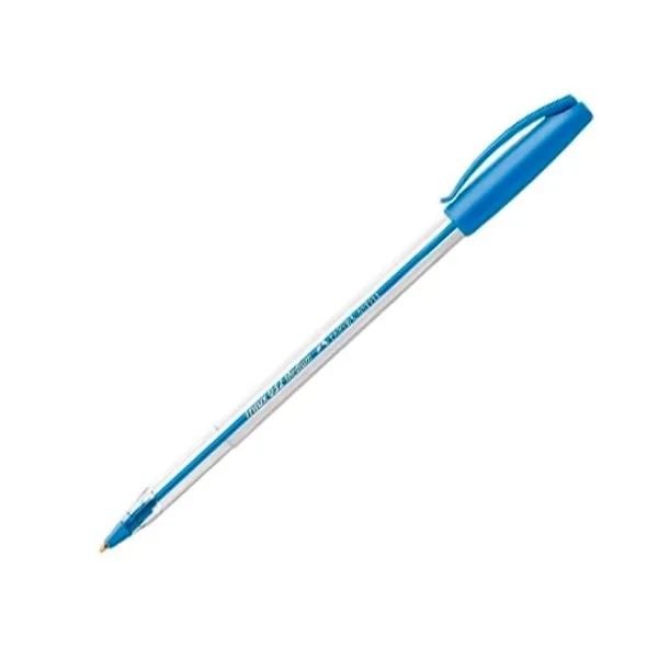 Bolígrafo Faber-Castell trilux 032 1 mmceleste