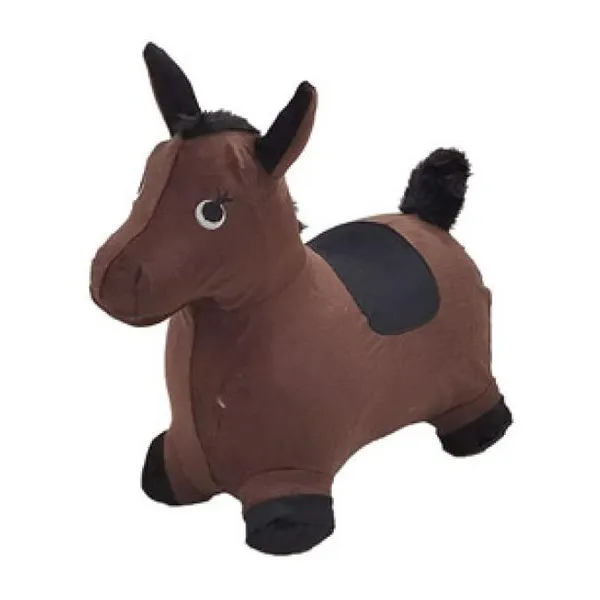 Jumping caballito saltarin peluche 2 colores 1300 g (en caja)