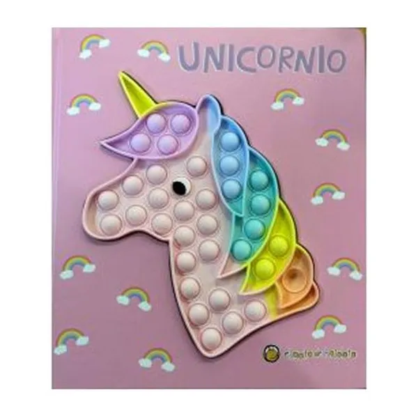 Unicornio con pop it