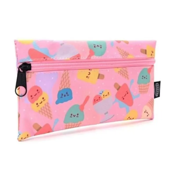Cartuchera goodpak print heladito 22 x11.5 cm