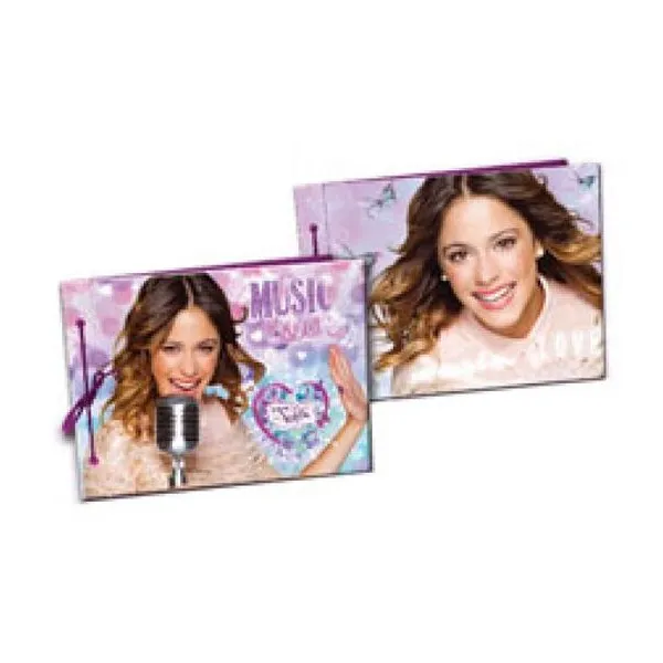 Violetta carpeta n.° 5 pvc con cordon