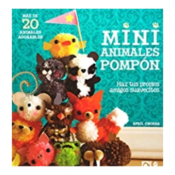 Mini animales pompon -catapulta-